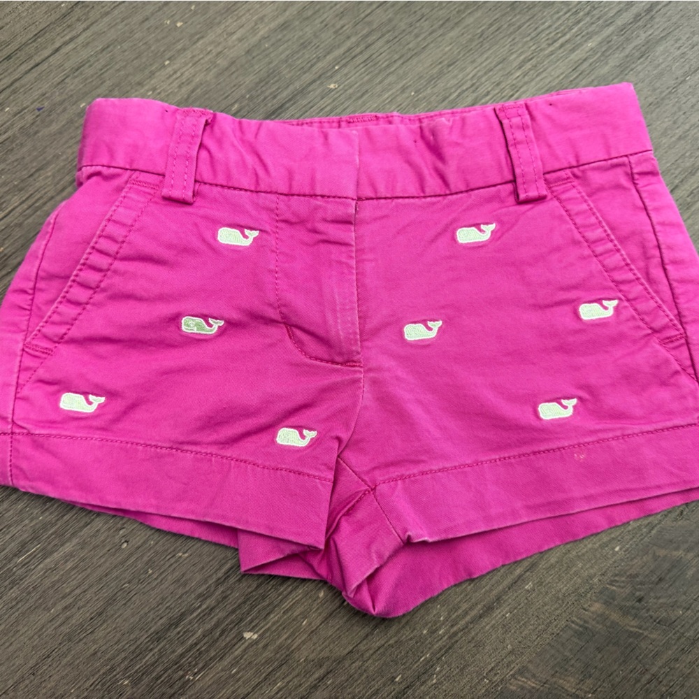 Girls Vineyard Vines Pink Shorts